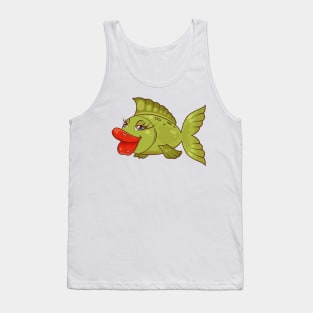 Big Lips Fish Tank Top